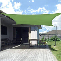Outdoor Triangle Shade Sail with Waterproof Oxford Fabric