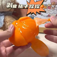 泡大珠橘子解压玩具捏捏乐批发 慢回弹创意玩具解压神器减压玩具