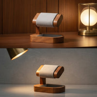 Watch Organizer with Tray Padded Watch Stand with Tray Countertop for Dressing Table, Retail Showcase