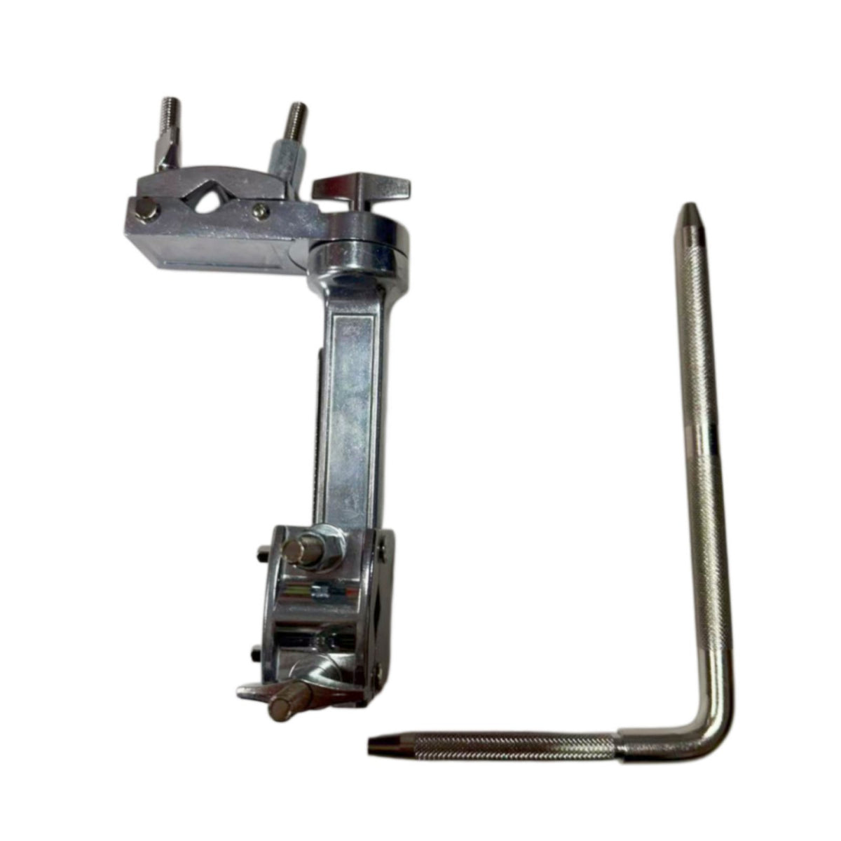 Drum Versatile Drum Holder Universal Fit Tom Holder Clamp Adjustable Cymbal Arm Attachment for Drummers