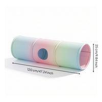 Cat Tunnel Cooling Mat Roll-up Tunnel Mat with Side Opening Long-Lasting