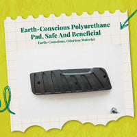 Tire Changer Rubber Pad, T-1 Type Mount Demount Machine Accessory, anti-wear-wearWear, Universal, Tire Bead Seat Protection