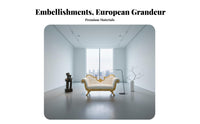 European design Chaise Lounge Ornately Carved Frame Ornate Chaise Lounge Luxury Design Daybed Upholstered Seat for Interior Designers, Event Planners, Living Room, Photo Studio, Hotel Lobby, Wedding location