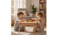 Compact Wooden Color Matching Game Educational Color Matching Puzzle Fine Motor Ball Puzzle Early Learning for Toddlers, Preschoolers, Home, Classroom