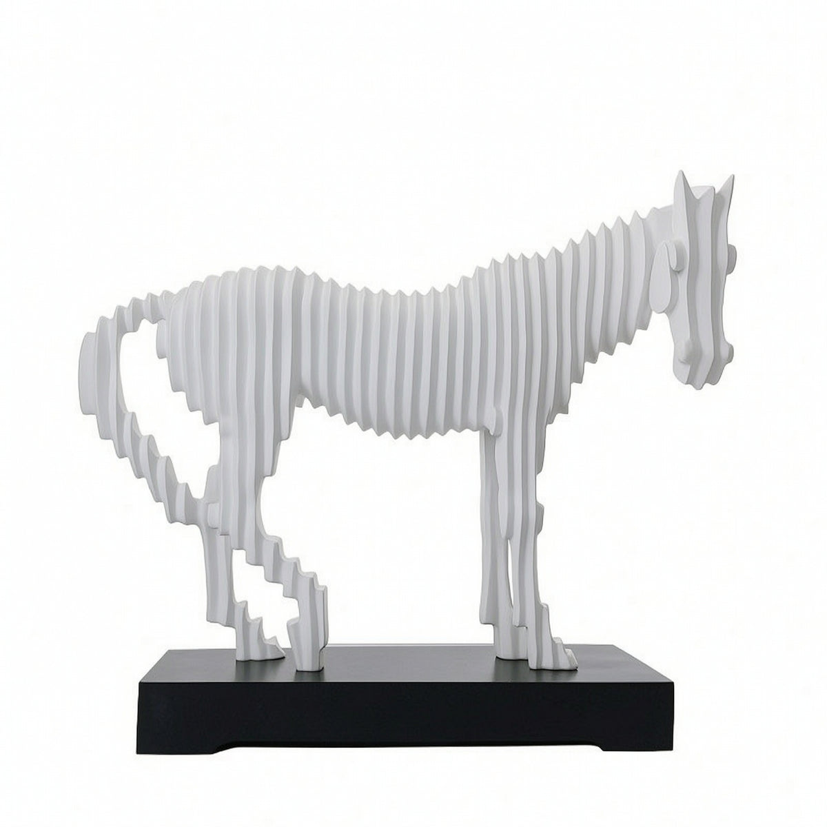 Horse Figurine Gift Sculpture Detailed for Living Room
