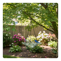 Bloom Bird Feeder Easy to Hang Hanging Bird Feeder Weather-Resistant for Balcony