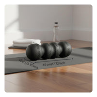 Wavy Foam Roller Lightweight Expanded Polypropylene Foam Roller Stretching Column for Athletes, Home Gym