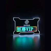 LED Light-Up Sign Board with Programmable Display for Bar and KTV