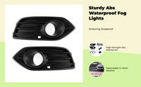 Halogen fog light fits SUV grille