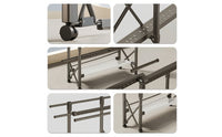 Expandable Folding Laundry Drying Rack Foldable Folding Drying Rack Heavy Duty Furniture Freestanding for Families, Apartment