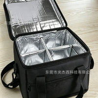 New Insulated Milk Tea Carry Bag - Waterproof Oxford Cloth Large Capacity Cooler Bag