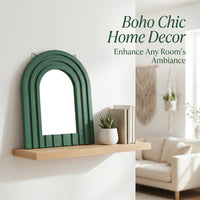 Bohemian Arch Wood Photo Frame, Solid Wood