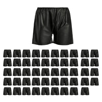 50 Pieces Individually Wrapped Disposable Men's Boxer Shorts Lightweight Boxer Shorts with Elastic Waistband Non-Woven Disposable Boxers Hygienic for Travelers, Spa Guests, Travel, Sauna, Hotel