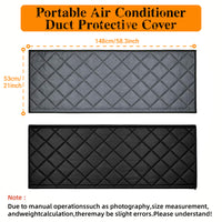 Portable Air Conditioner Duct Cover, Oxford Fabric, Modern Minimalist Style