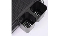 Dish Drain Rack with Tray Rust Resistant Dish Drain Rack Large Capacity Kitchenware for Small Households, Rv