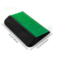 Golf Posture Correction Board Inclined Golf Hitting board with Turf Stable Practice Tool for Beginners