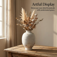 Wabi-Sabi Ceramic Vase, Small, Light Luxury Style