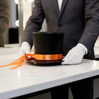 Formal Costume Top Hat Classic Headwear Long-Lasting for Conjuring Shows