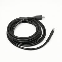 Braided Pressure Washer Hose with M22 Fittings Anti-Kink Power Washer Hose with M22 Fittings Flexible Reinforced for Homeowners, Car Detailers, Driveway Cleaning