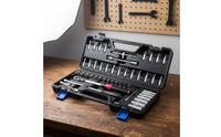 51 Pieces Ratchet Socket Set Precision Calibration Socket Wrench Kit Auto Repair Tool Set