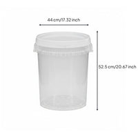 Transfer Pail Stackable Plastic Pail Airtight for Transport