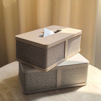 Leather Tissue Box Cover Luxury Design Decorative Tissue Holder Luxurious Feel