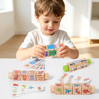 Wooden 3D Puzzle Toy for Kids, Animal and Dinosaur Themes