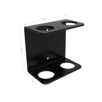 Barbell Wall Rack with  2 Bar holder Sturdy Bar Hanger Powder Coated Bracket