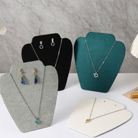 Folding Necklace Bracelet Display Stand Jewelry Rack Organizer Display Board Jewelry Props Earrings Rings