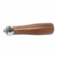 Coffee Machine Handle Espresso Accessory Wooden Portafilter Ergonomic Comfort M10 Connection Replacement Suitable for Home Coffee Brewing Workplace
