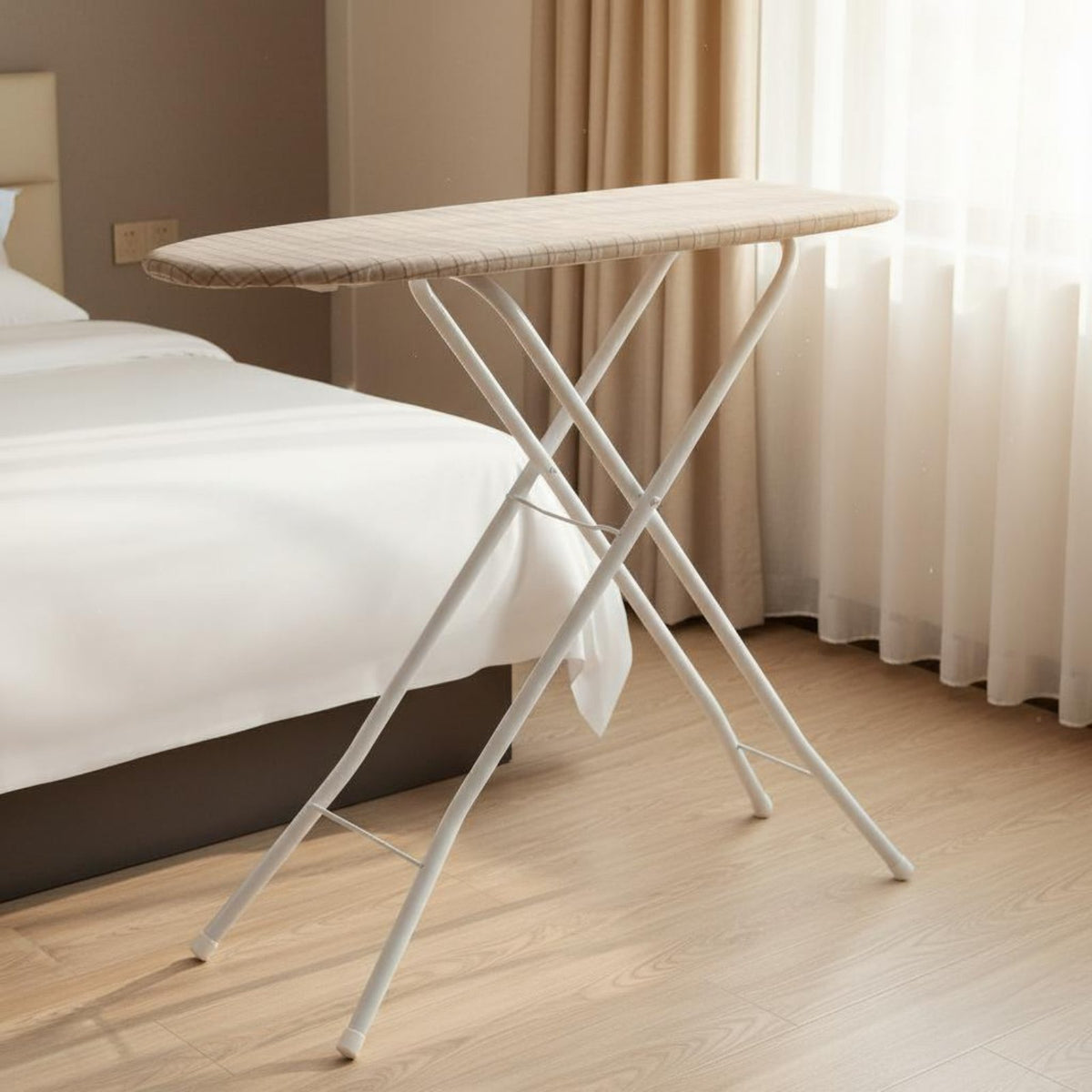 Folding Ironing Board Space Saving Standing Ironing Board Sturdy for Home