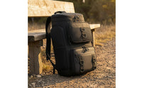Waterproof Fishing Backpack Breathable Back Panel Fishing Backpack Oxford Textile