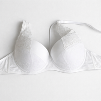 Lace Bra for Plus Size Women with Non Wired Full Support and Soft Nylon Material, Comfort Sleep with Coverage for Everyday Wear