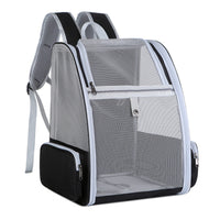 Pet Carrier Backpack Foldable Pet Backpack Padded Bag for Travel, Veterinarian Visits