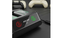 Controller Pack 2650 mAh Dock LED Indicator Dual Controller Stand for Gaming Enthusiasts