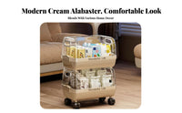 Multi-Tier Rolling Mobile Organizer with Wheels Multi-Tier Rolling Container