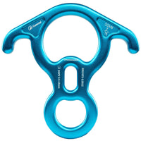 Outdoor Rock Climbing Rappel Figure-8 Descender with Horns for High-Altitude Work and Emergency Descent