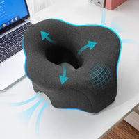 Slow Rebound Desk Sleeping Pillow Skin-Friendly Textile Office Napping Pillow for Students, Library
