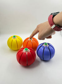 Halloween Pumpkin Fruit Stress Relief Button Clicker Toy