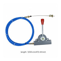 Outboard Throttle Control Set Easy to Install Outboard Remoting Control Cable Metal Parts