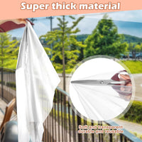 Thickened Window Insulation Film with Adhesive Velcro, Cuttable Transparent Film, Winter Cold Protection, Reusable