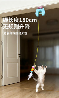 Automatic Yo-Yo Cat Toy for Interactive Play