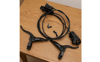 Hydraulic Disc Brake Kit Rear and Front Hydraulic Disc Brake Set Aluminum Alloy for Cyclists
