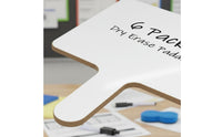 6 Pieces Dry Erase Answer Paddle Classroom Use Double-Sided Whiteboard Paddle