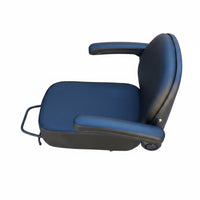 Extra Soft Rear Bike Seat with Backrest Easy Installation Padded Child Bike Seat Safety Armrest Cycle Passenger Saddle Footrests for Children