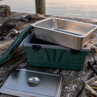 Portable Insulated Cooler Box for Camping Fishing Outdoor Activities and Commercial Use