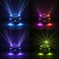 Pulse Six-Arm Stage Light Compact Moving Head Stage Light Multi-Functional Lighting Versatile for DJs, Stages, Clubs