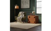 Solid Wood DIY Combination Cabinet Large Capacity Low Profile Media Console Minimalist Design Freestanding Storage Chest Retro Inspired for Entryway