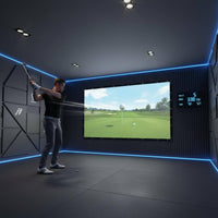 Golf Simulator Screen Long-Lasting Golf Hitting Screen Multi-Purpose Use
