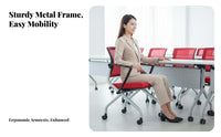 Upholstered Folding Chair sturdyDuty Upholstered Folding Armchair for home residents